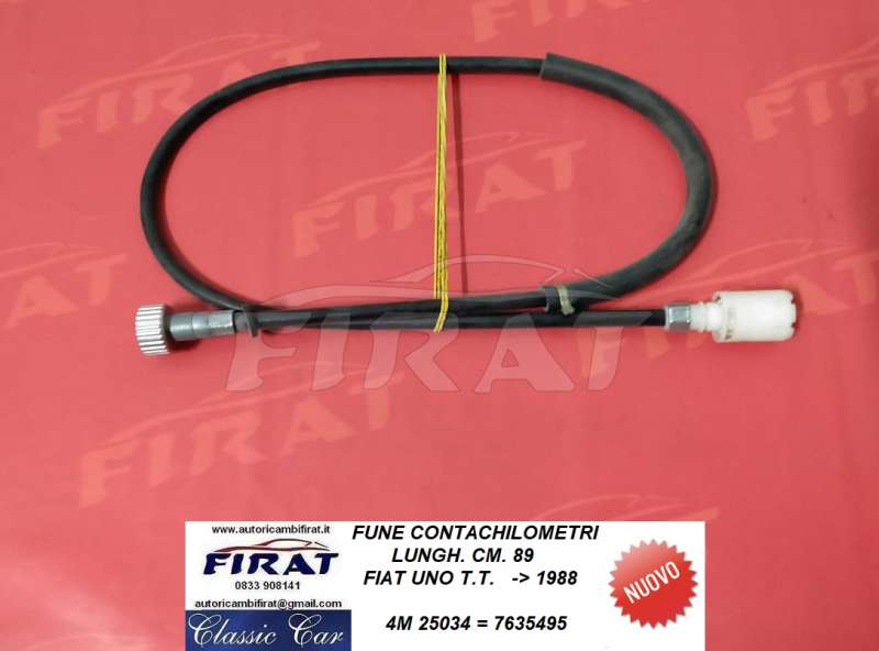 FUNE CONTACHILOMETRI FIAT UNO -> 88 (7635495)